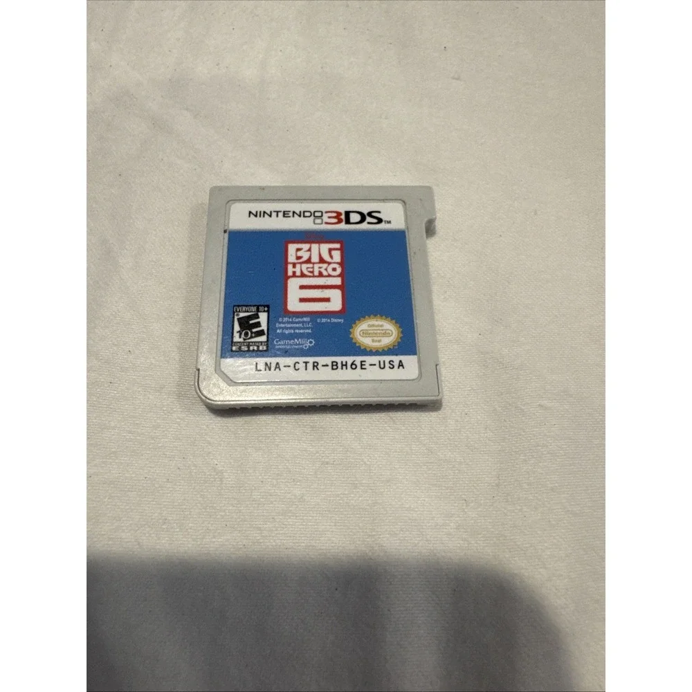 Big Hero 6: Battle in the Bay (Nintendo‎ 3DS) game xl 2ds